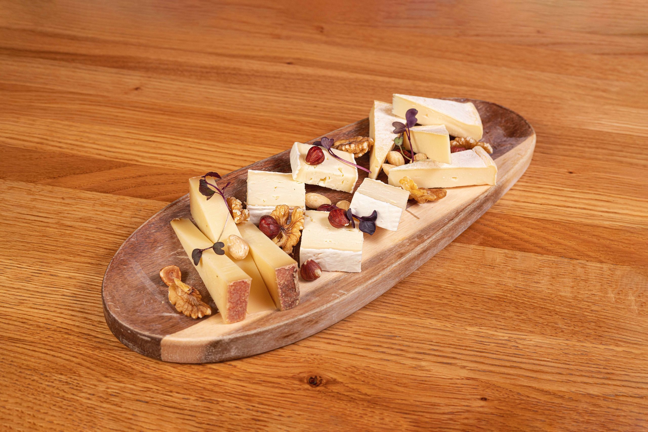 Assorted Cheese and Nuts